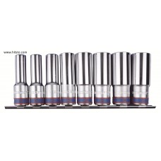 Набор головок 12 гран. на планке 1/2" 12-23mm